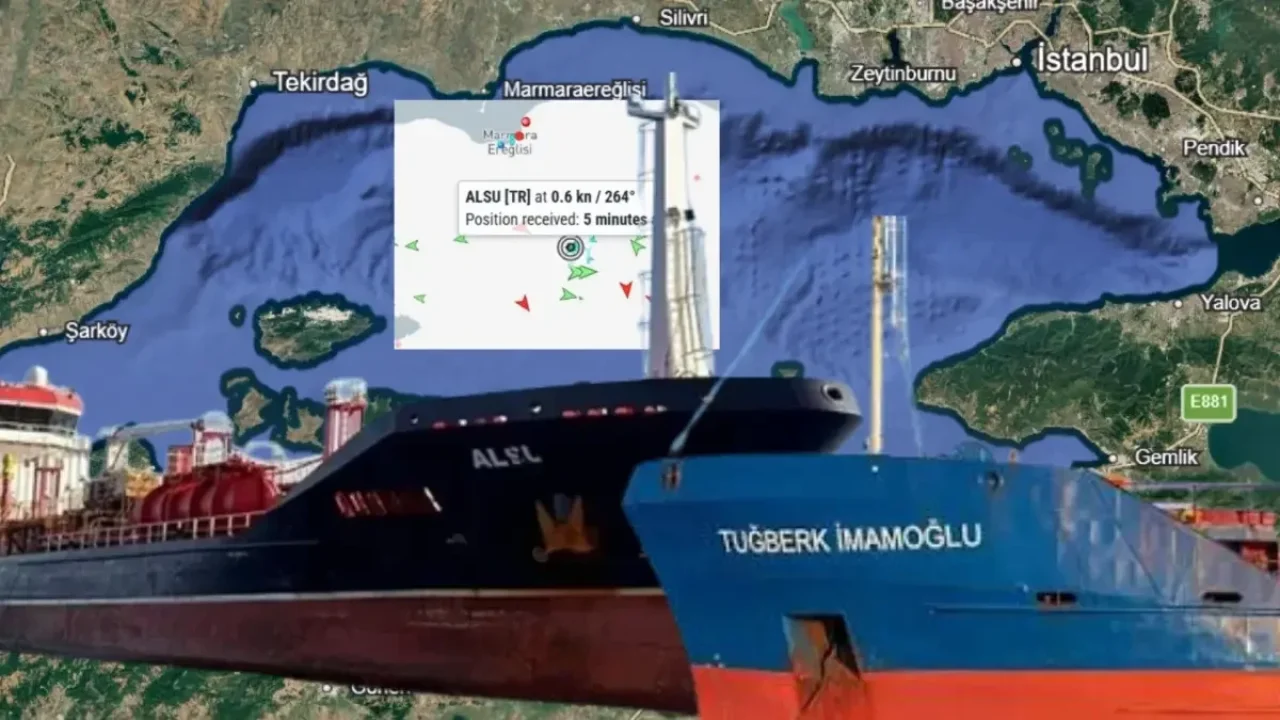 Silivri açıklarında batan gemiyi arama çalışmaları sürüyor
