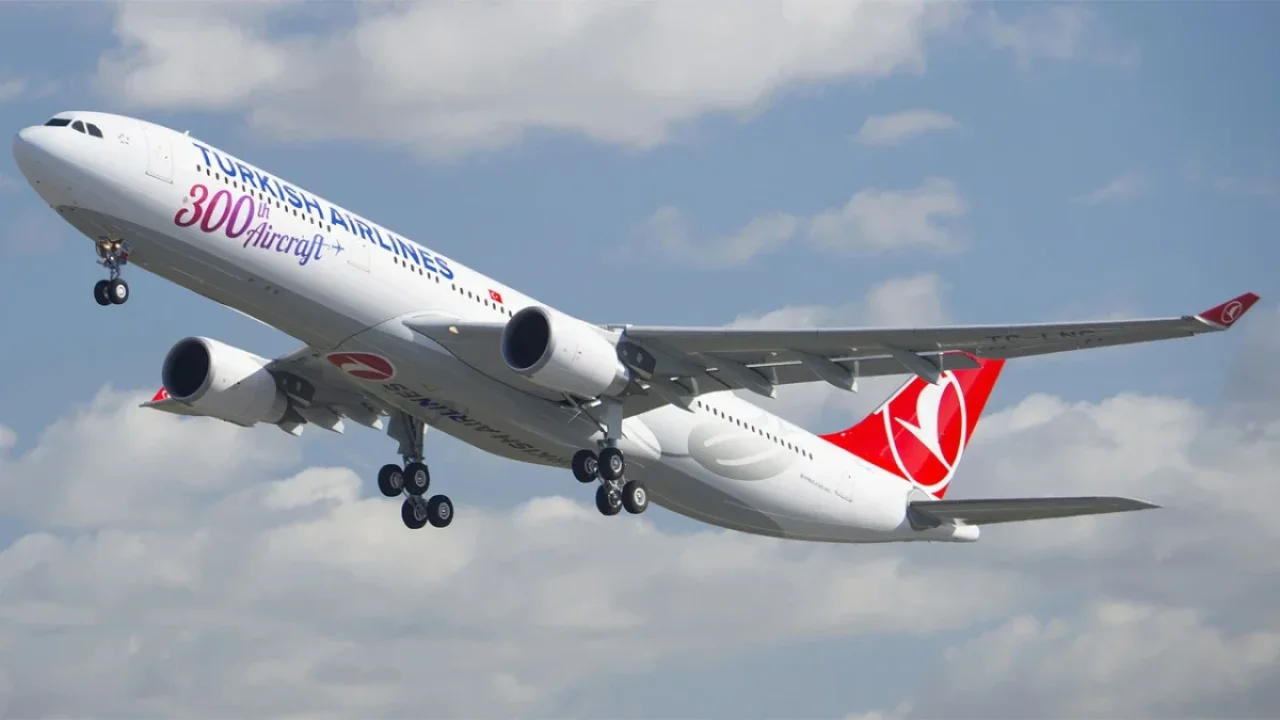 THY'nin yolcu trafiği 8 ayda yüzde 5,4 arttı