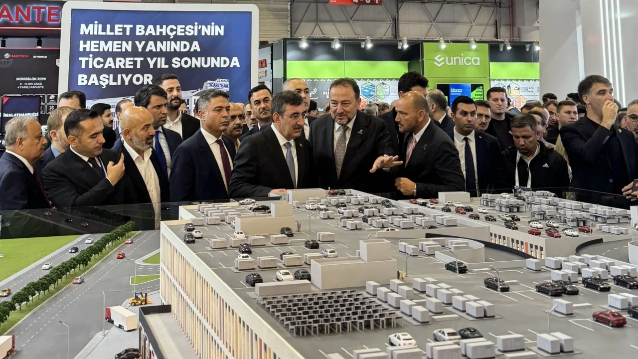 Ticari gayrimenkul modeli MÜSİAD EXPO'da sektörü.