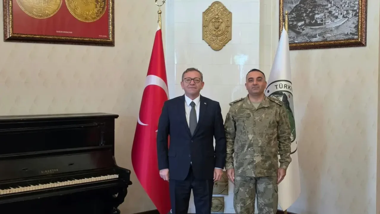 Tuğgeneral Uğur Özyurt’tan Vali Ziya Polat’a Ziyaret
