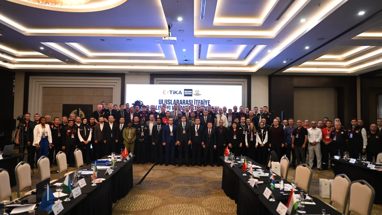 Uluslararası İtfaiye Çalıştayı Konya'da Güç Birliği.