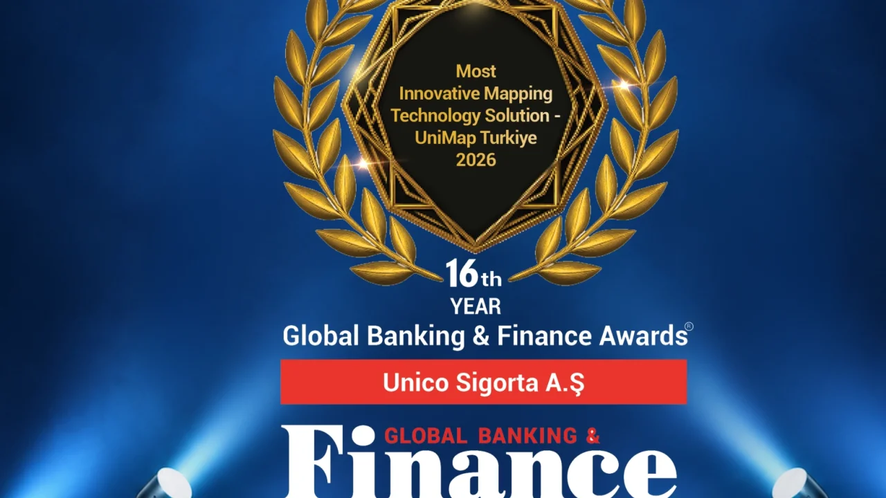 Unico Sigorta’nın UniMap Projesine Uluslararası Ödül