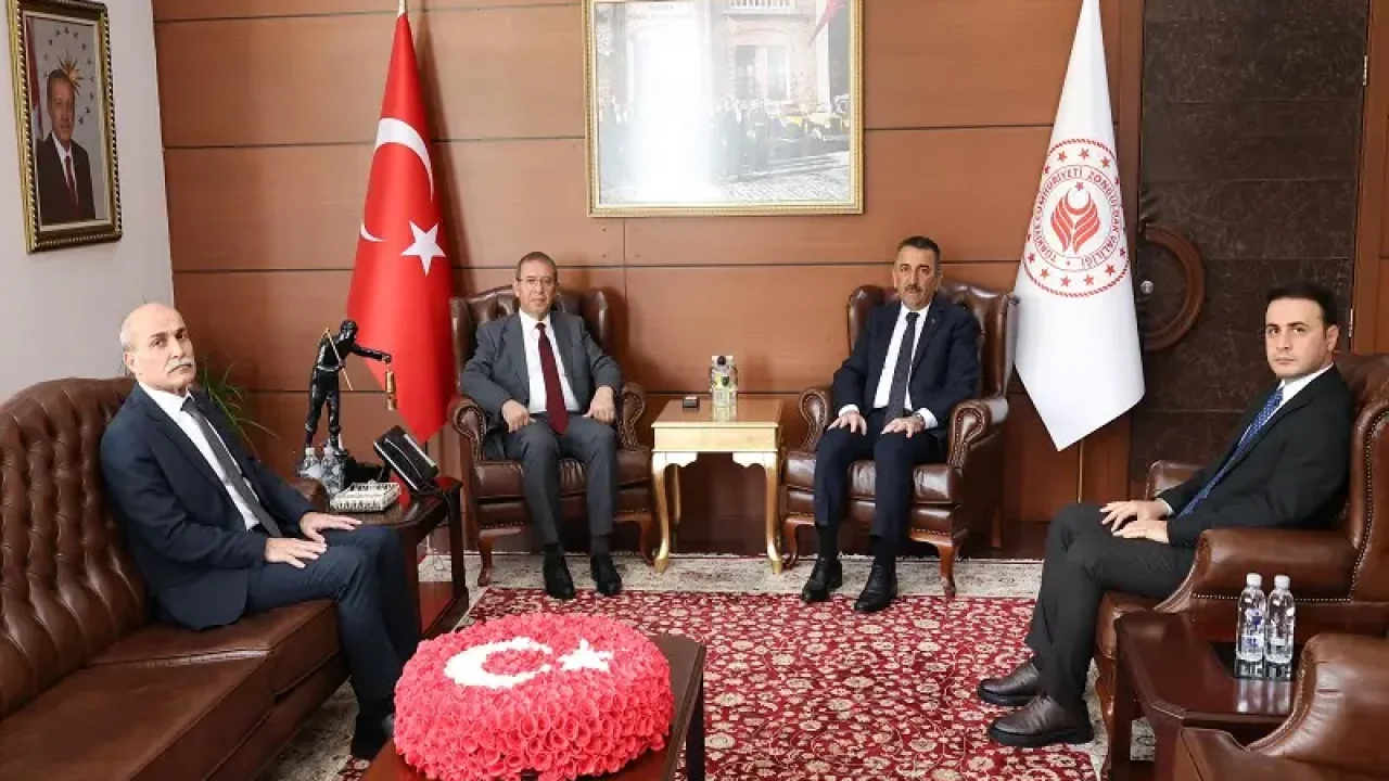 Zonguldak Valiliği’ni Enerji Bakan Yardımcısı Ziyaret Etti