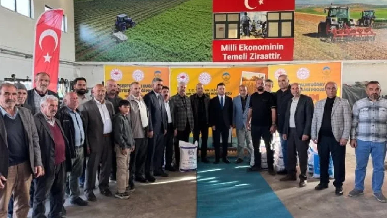 Ağrı'da Sertifikalı Buğday Tohumu Desteği Sağlandı