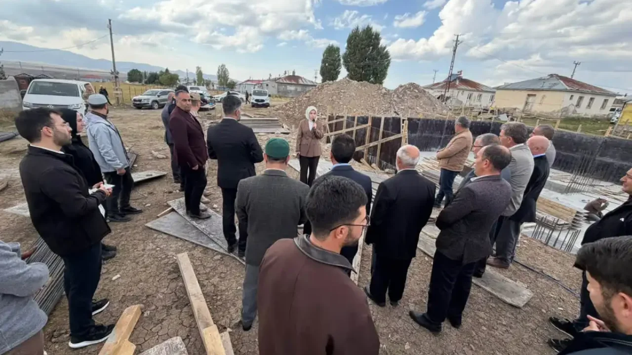 Ağrı Taşlıçay’da Kız Kur’an Kursu’nun temeli atıldı