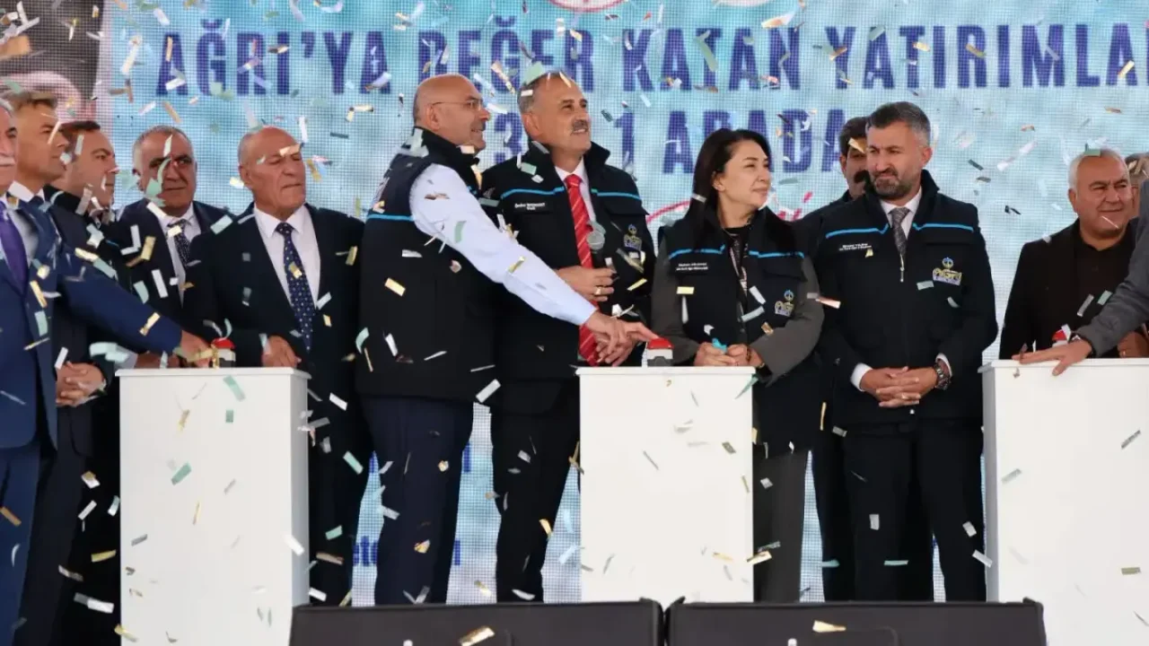 Ağrı’ya değer katan 3 yatırım hizmete alındı