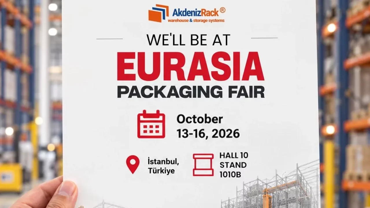 Akıllı depo sistemleri fuarda tanıtılıyor