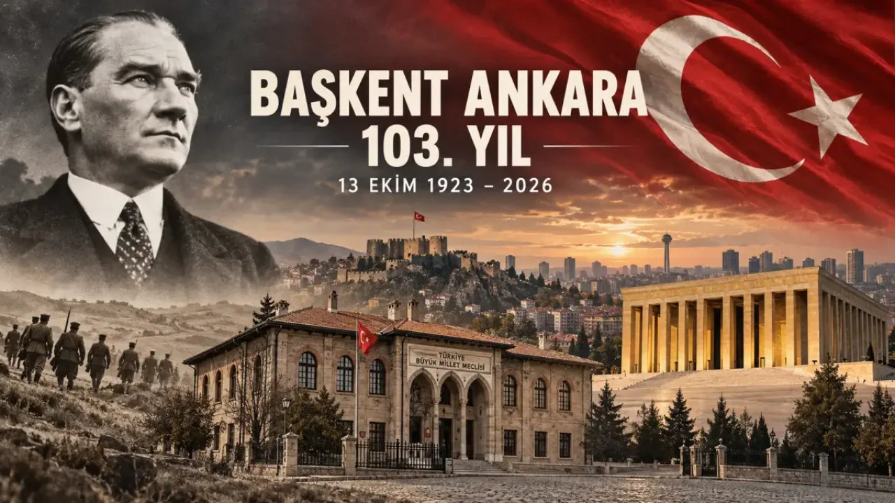 Ankara’nın başkent oluşu 103 yaşında kutlanıyor
