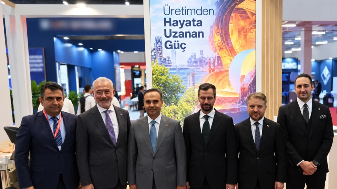 ANKIROS fuarında Erdemir, İsdemir ve Mühendislik yer.