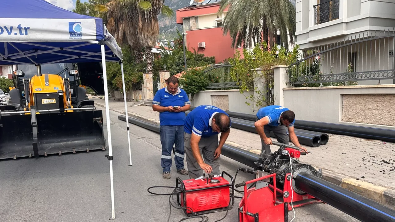 ASAT’tan Kemer Aslanbucak’a Yeni İçme Suyu Hattı