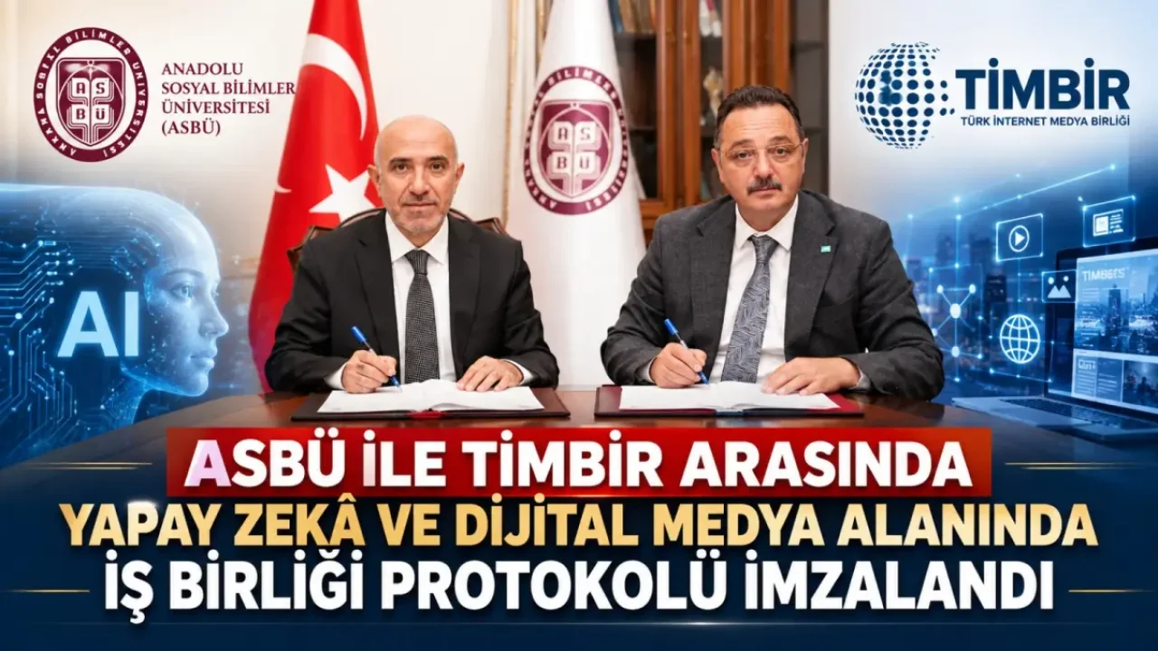 ASBÜ ve TİMBİR İş Birliği Protokolü İmzaladı