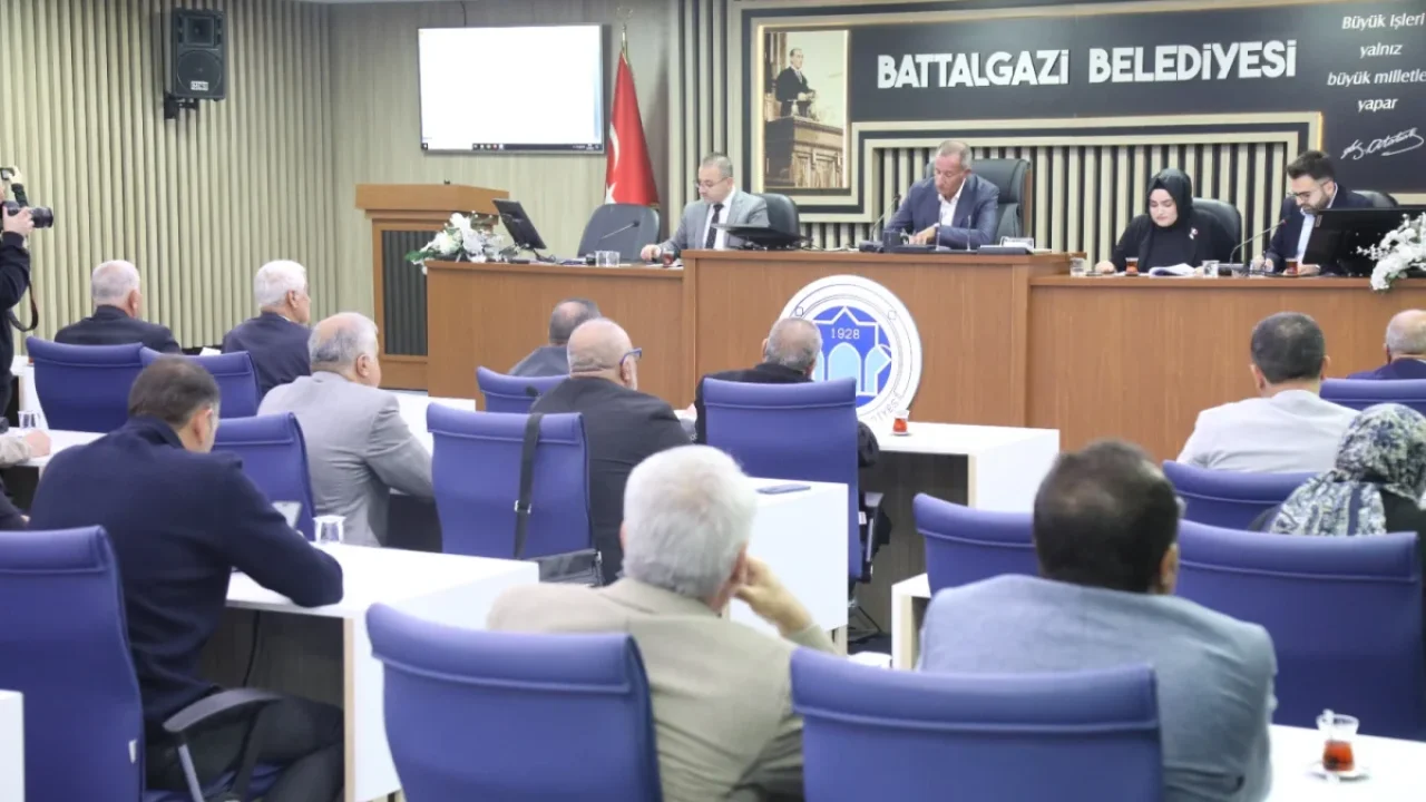 Battalgazi Belediye Meclisi 9 Gündem Maddesini Görüştü