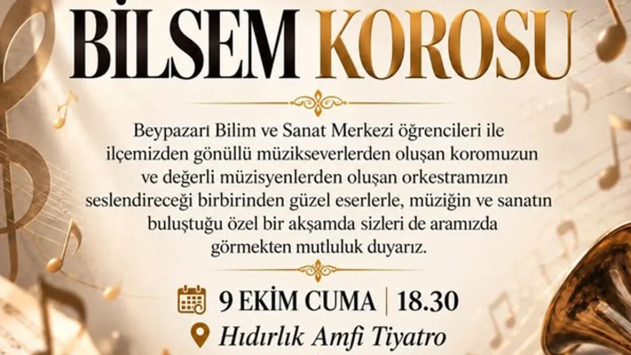Beypazarı BİLSEM konseri sanatseverleri ağırlıyor