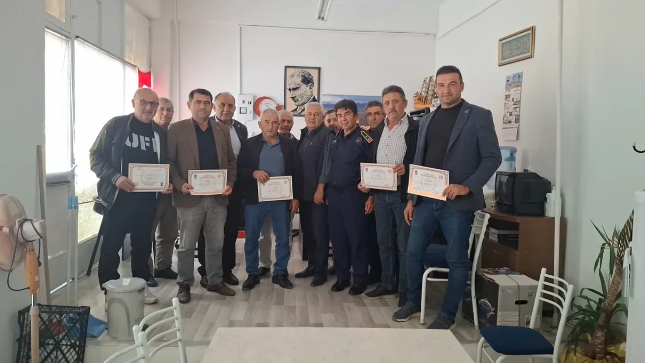 Beypazarı Yangınla Mücadele Eden Muhtarları.