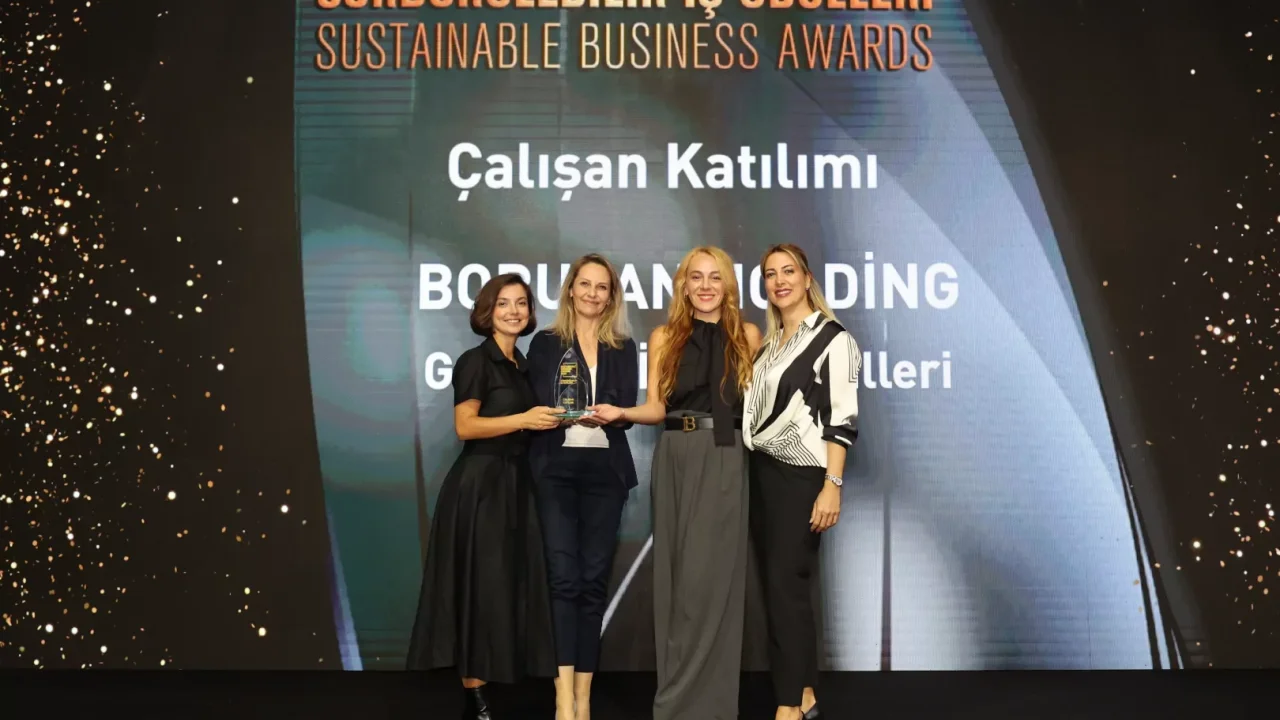Borusan Holding ödül kazandı: Çalışan Katılımı ödülü