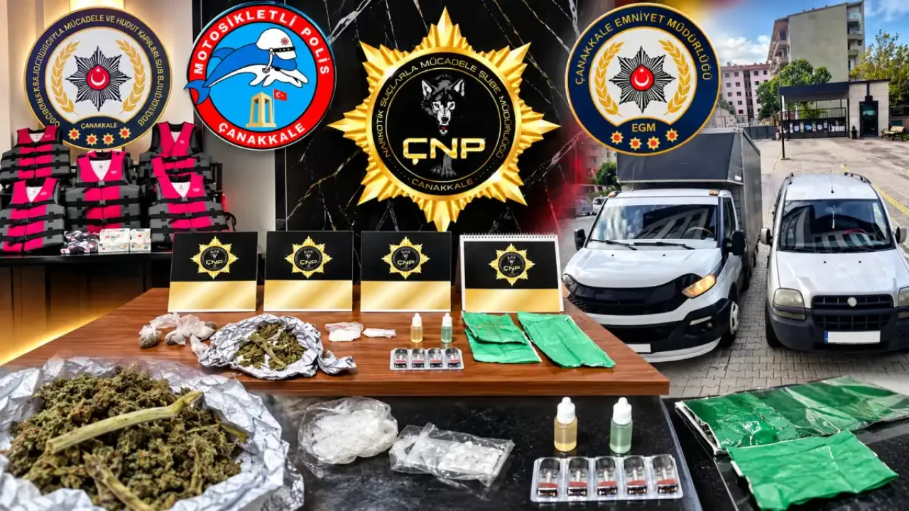 Çanakkale huzur operasyonu: 10 kişi tutuklandı