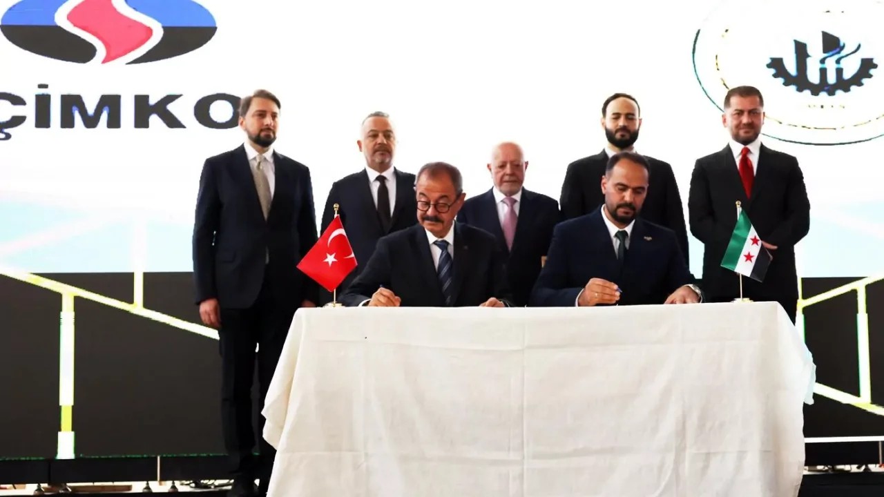 Çimko Çimento Fabrikası Yatırımıyla Halep'i.