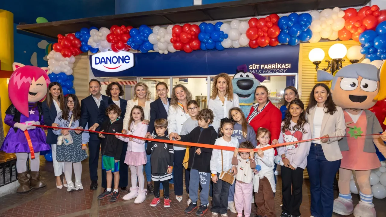Danone Süt Fabrikası Deneyim Alanı İstanbul'da Açıldı