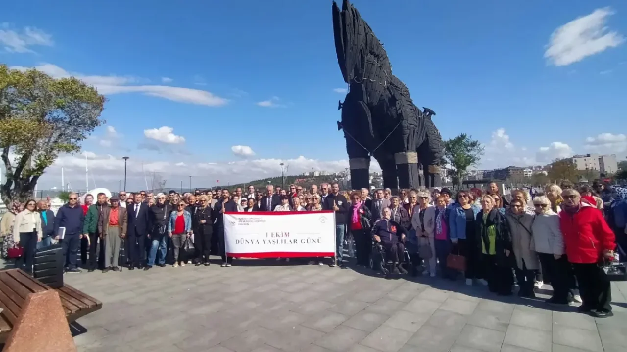 Dünya Yaşlılar Günü Çanakkale'yi birleştirdi