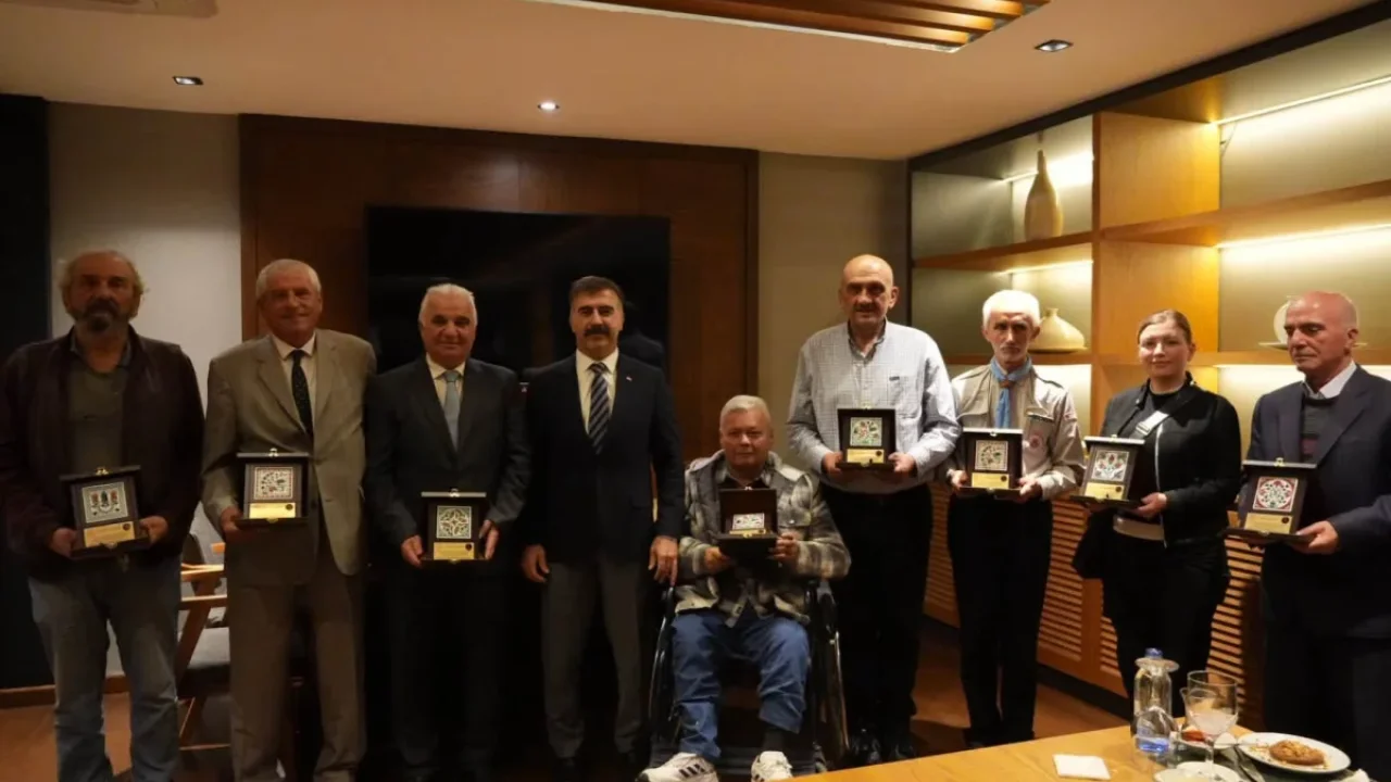 Düzce spor emektarlarını vefa programıyla onurlandırdı