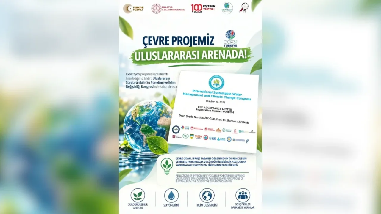EkoVizyon Fikir Maratonu projesi kongreye kabul edildi