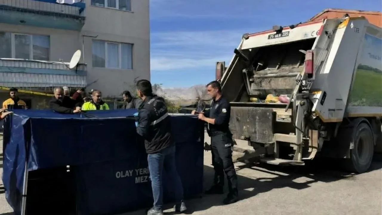 Erzurum'da çöp kamyonu bir kadının ölümüne neden oldu