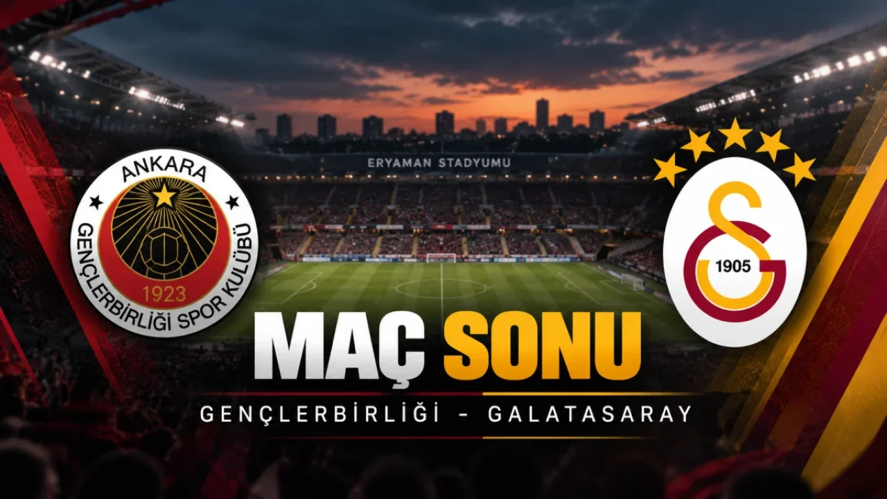 Galatasaray deplasmanda Gençlerbirliği'ni yendi