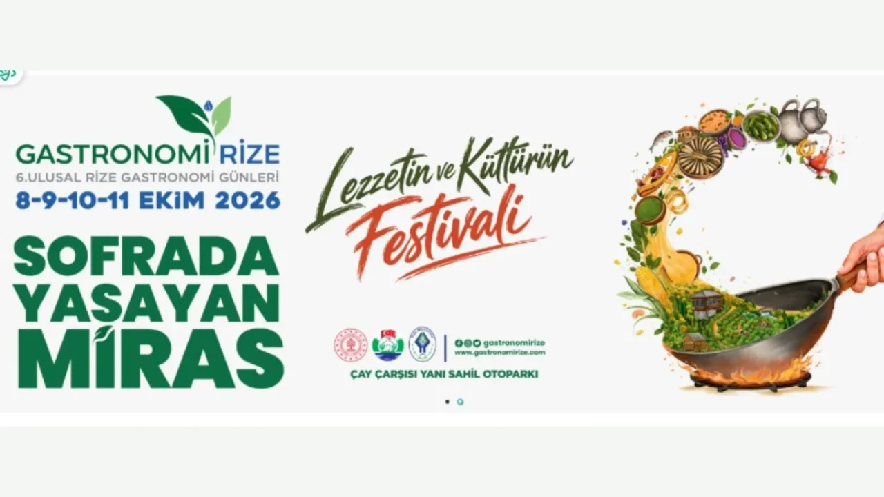 GastronomiRize 2026 Ekim ayında kapılarını açıyor