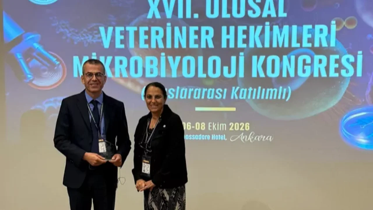 Gıda güvenliği uygulamaları veteriner kongresinde.