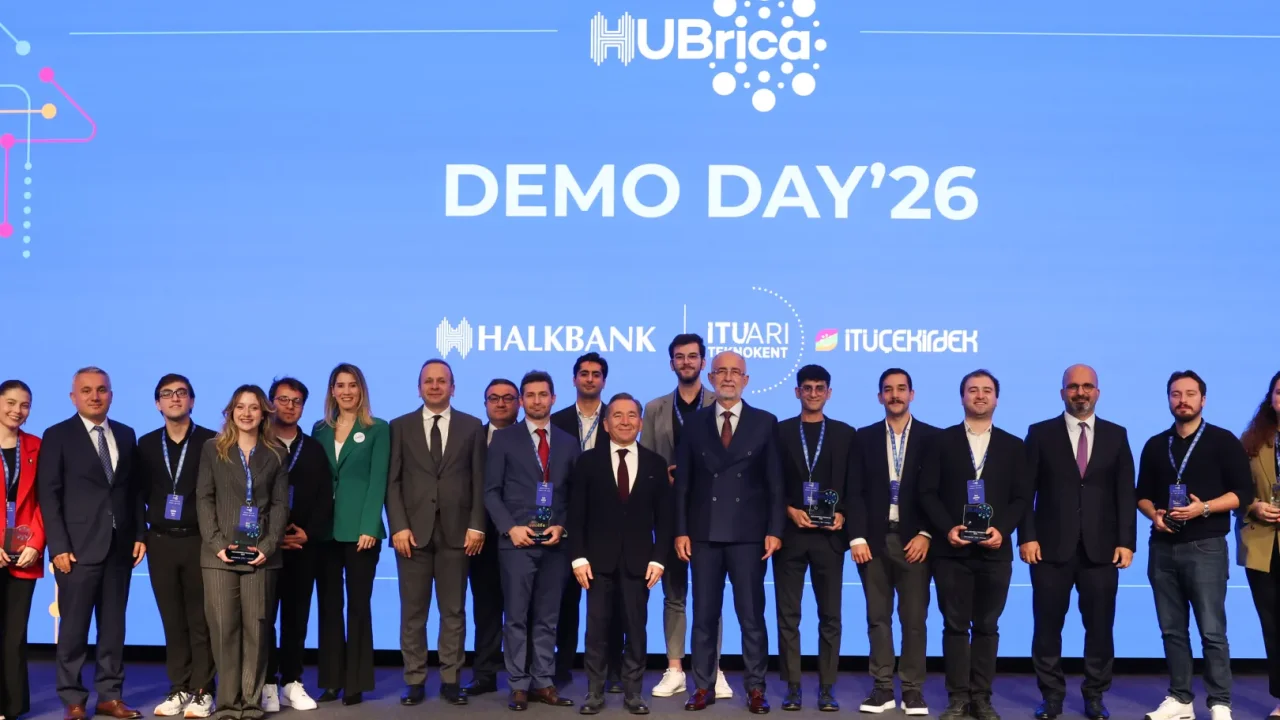Halkbank HUBrica Demo Day'de 10 Girişimi Yatırımcılarla Buluşturdu