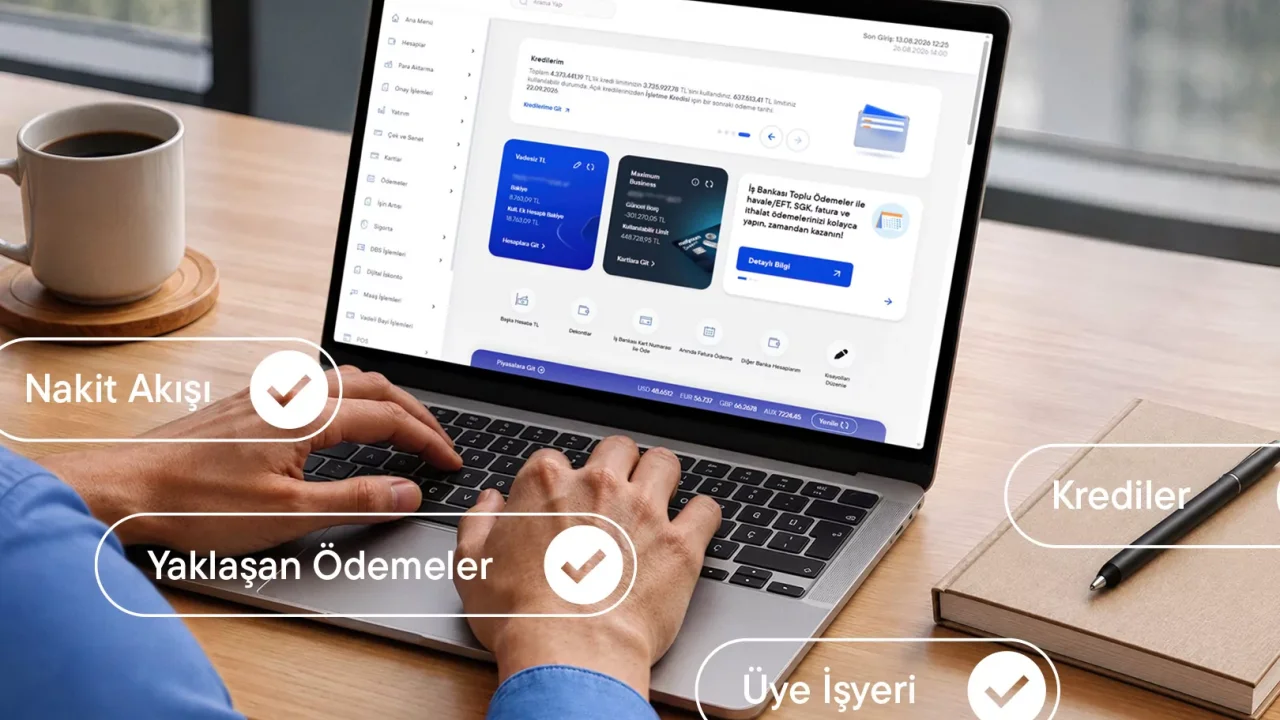 İş Bankası Ticari İnternet Şube Sayfasını Yeniledi