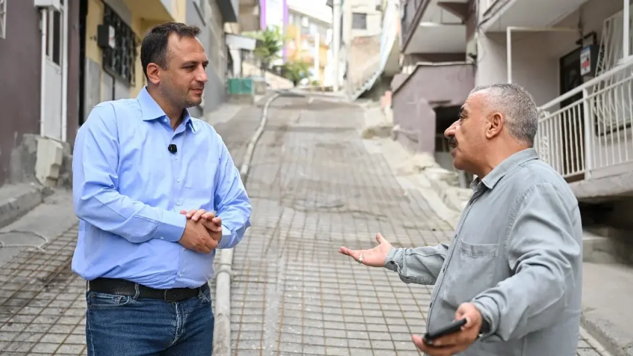 İzmir Bornova’da zemin çalışmaları devam ediyor
