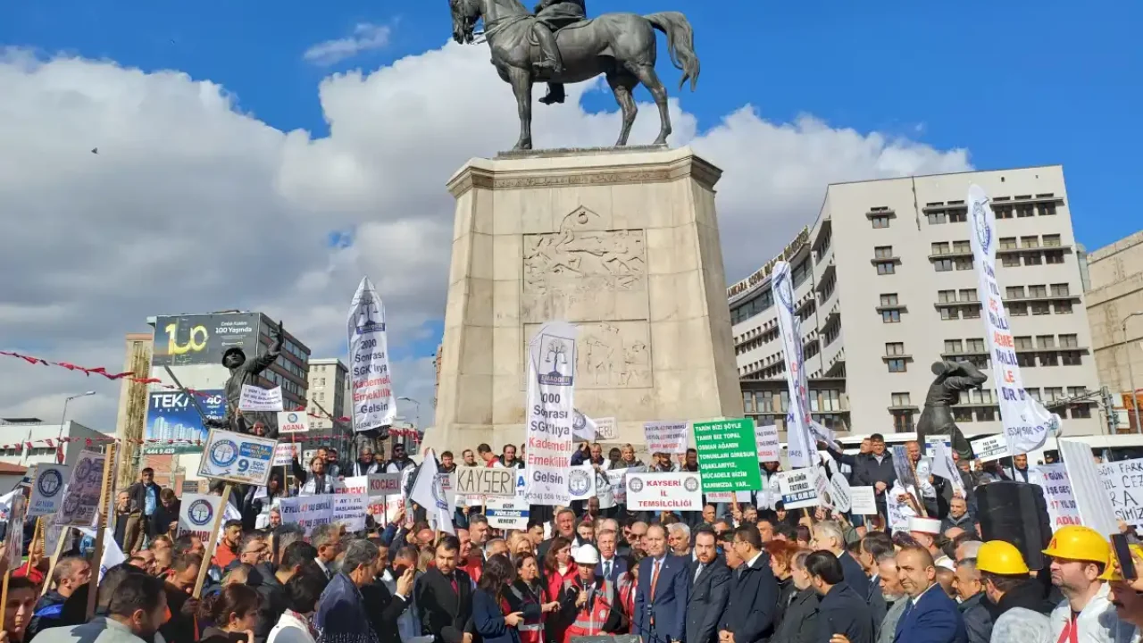 Kademeli emeklilik için Ankara'da ortak çağrı