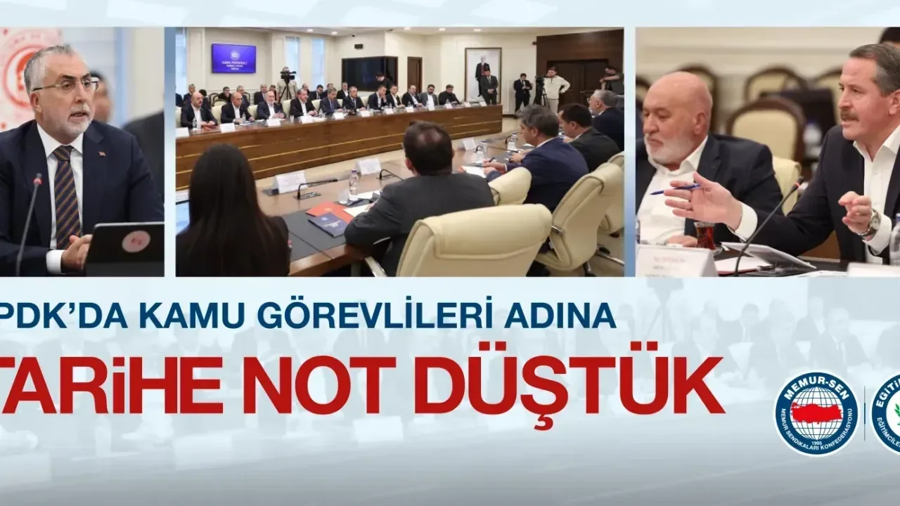 Kamu Personeli Danışma Kurulu Toplantısı Gerçekleşti