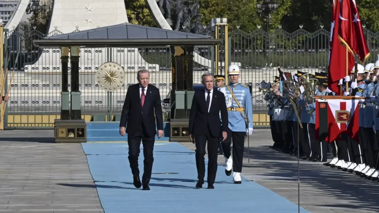 Kanada Başbakanı Carney Cumhurbaşkanlığı Külliyesinde