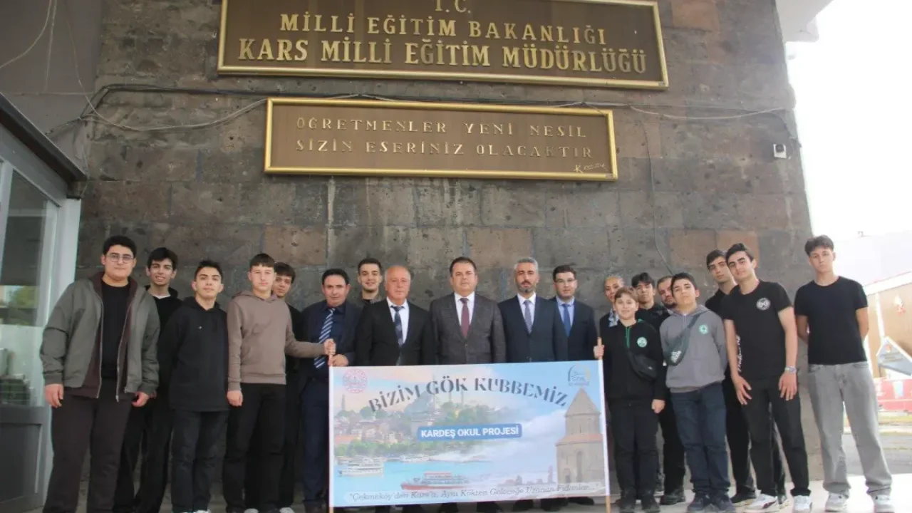 Kardeş Okul Projesi öğrencileri Kars'ta buluşturuyor