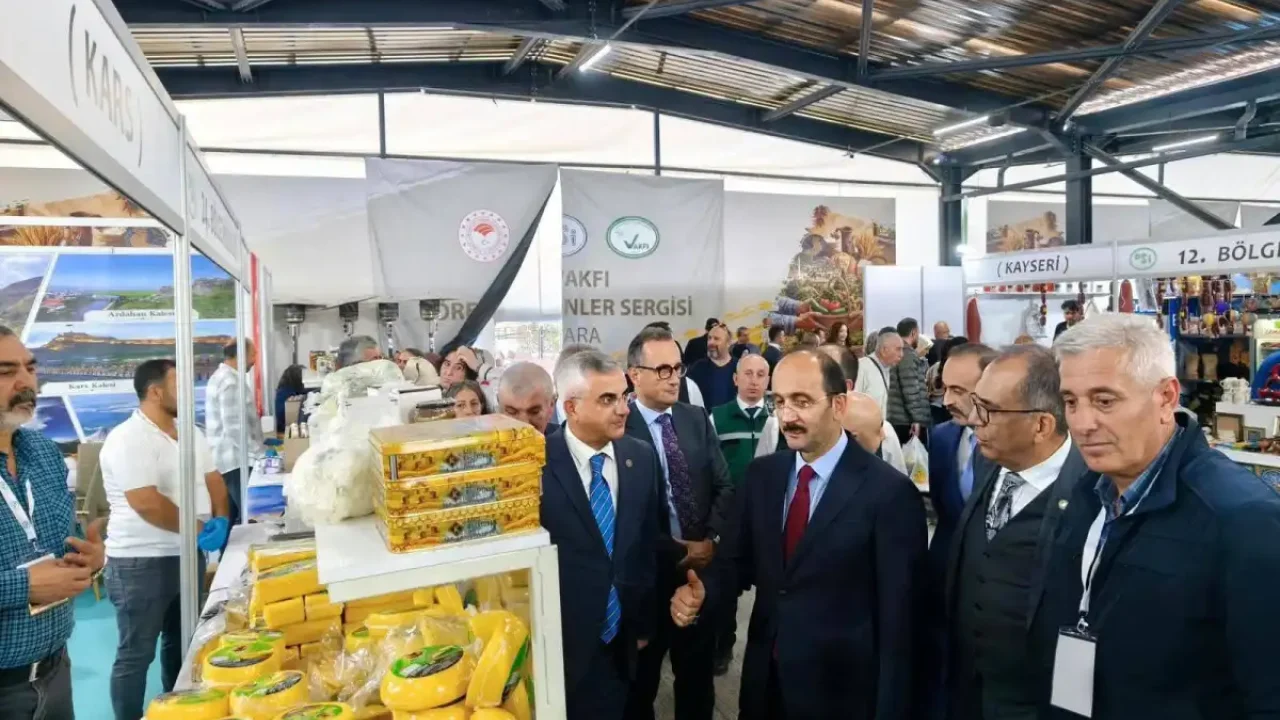 Kars yöresel ürünleri başkentte büyük ilgi görüyor