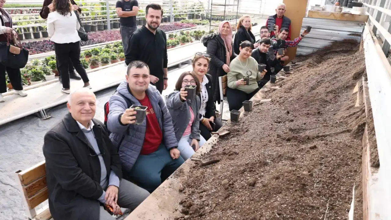 Keçiören'de özel bireyler doğayla buluştu