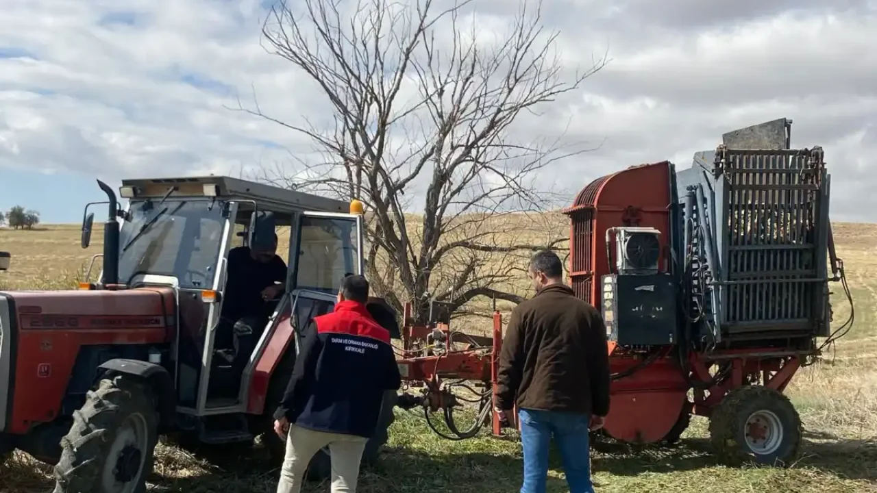 Kırıkkale’de şeker pancarı hasadı başladı
