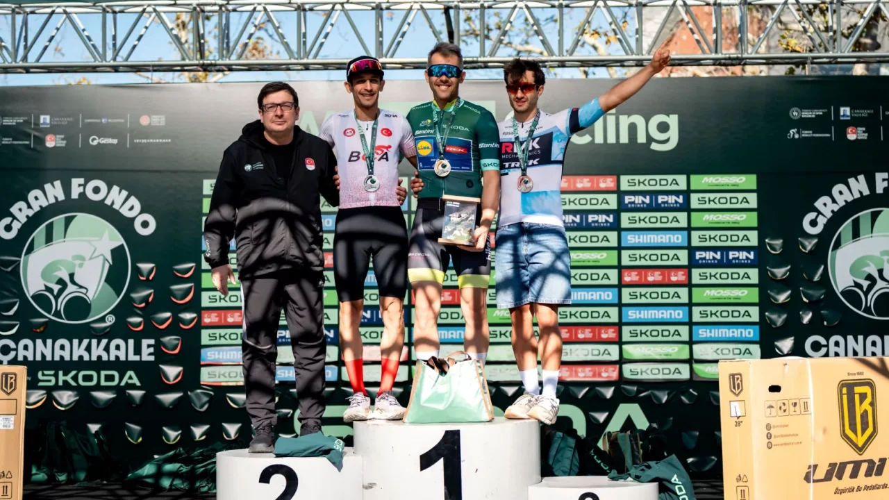 Škoda Çanakkale Gran Fondo’da Şampiyonlar Belli Oldu