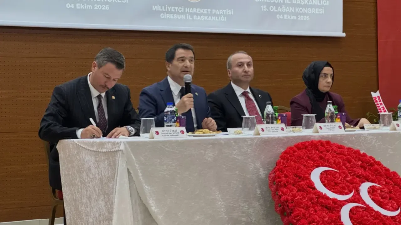 MHP Giresun İl Başkanı Salih Akgün güven tazeledi
