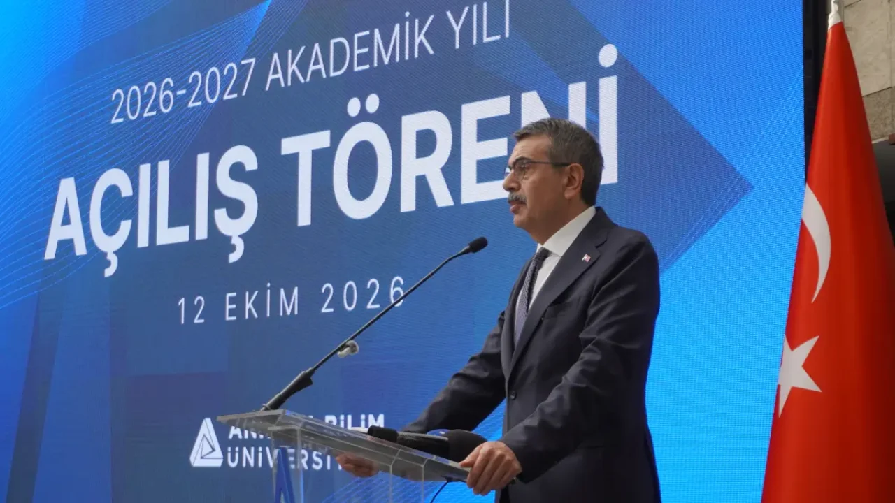 Milli Eğitim Bakanı Tekin akademik açılışta konuştu