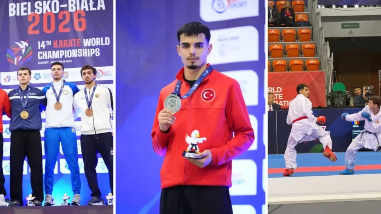 Milli karateci Savaş Öğüş dünya ikincisi oldu