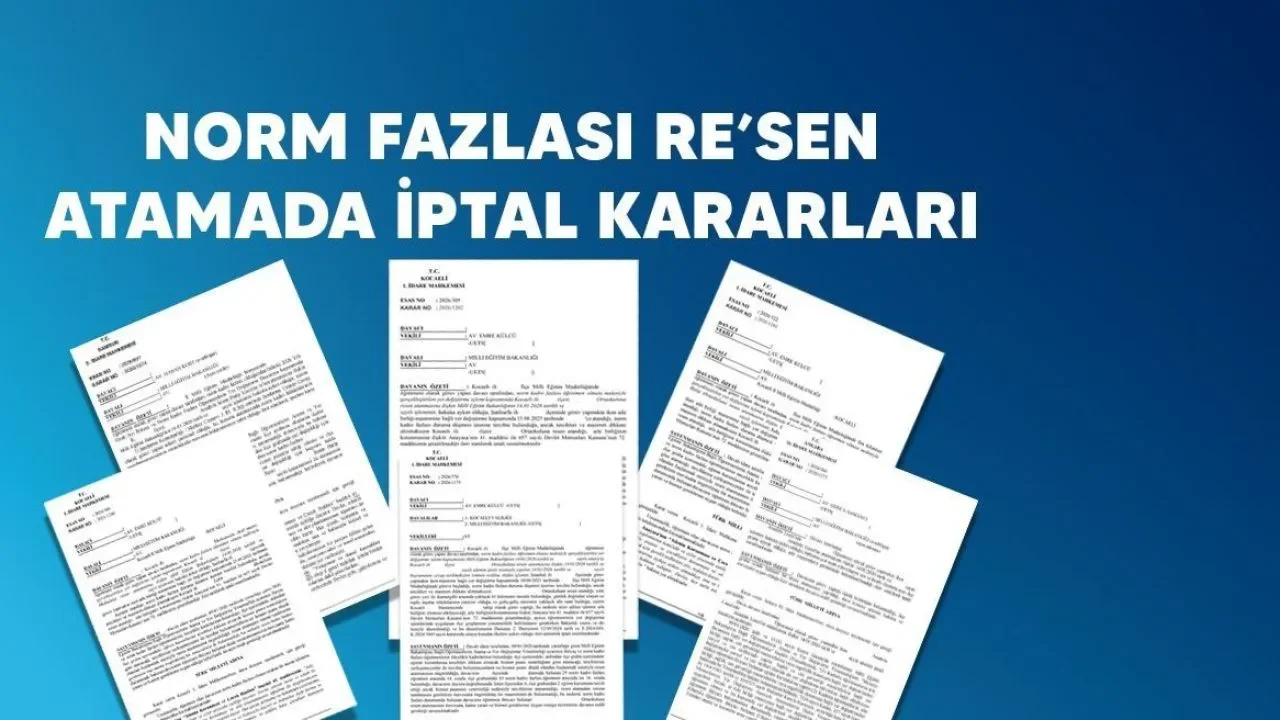 Norm fazlası öğretmen atamalarını mahkemeler durdurdu