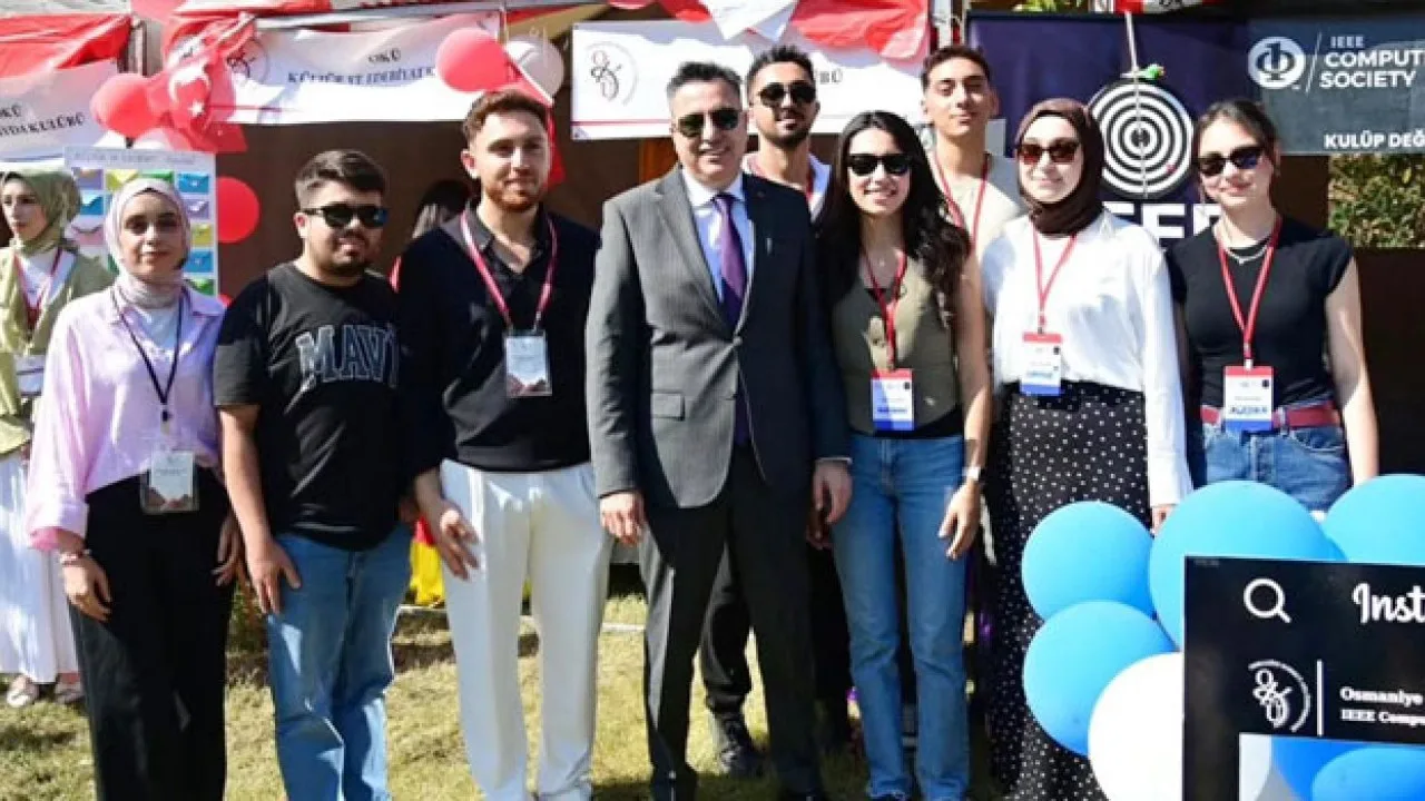 OKÜ Rektörü Turgay Uzun Öğrenci Kulüpleriyle Buluştu