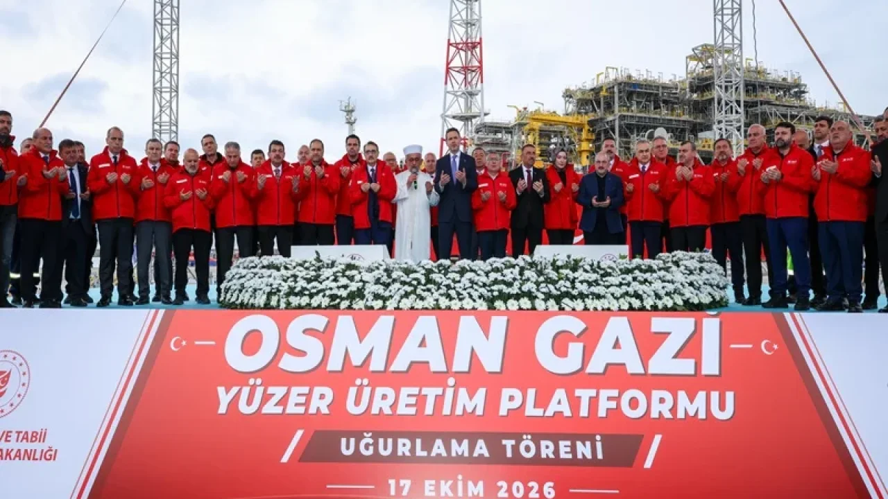 Osman Gazi Yüzer Üretim Platformu Göreve Başlıyor