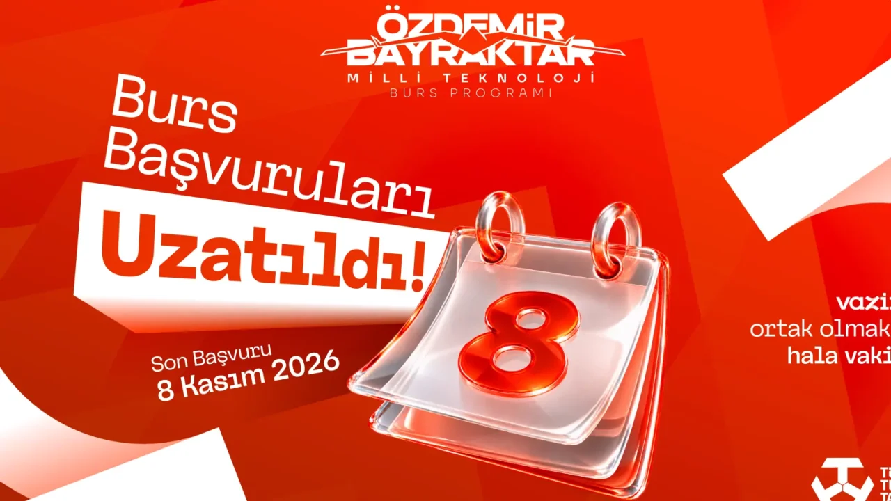 Özdemir Bayraktar burs programı başvuruları başladı
