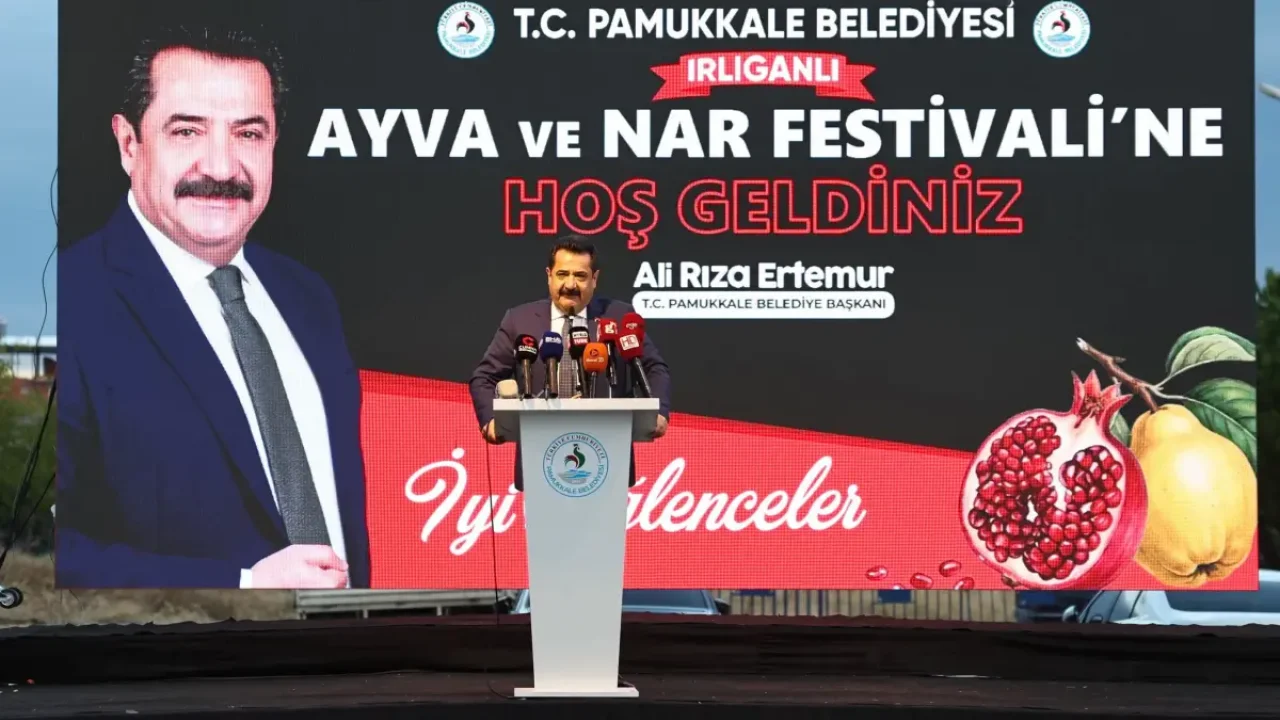 Pamukkale’de Ayva ve Nar Festivali başladı