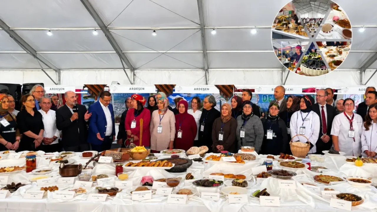 Rize Gastronomi Günleri Çay Çarşısı'nda Başladı