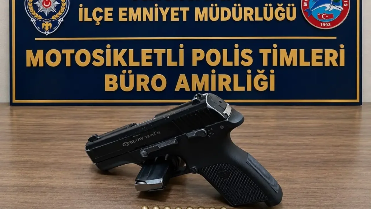 Ruhsatsız tabanca operasyonunda şüpheli tutuklandı